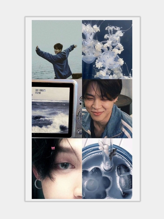 BTS, самоклеящаяся наклейка