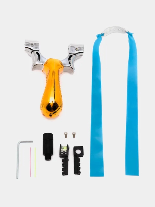 Baliq ovlash va o'yin-kulgi uchun anatomik sport slingshot