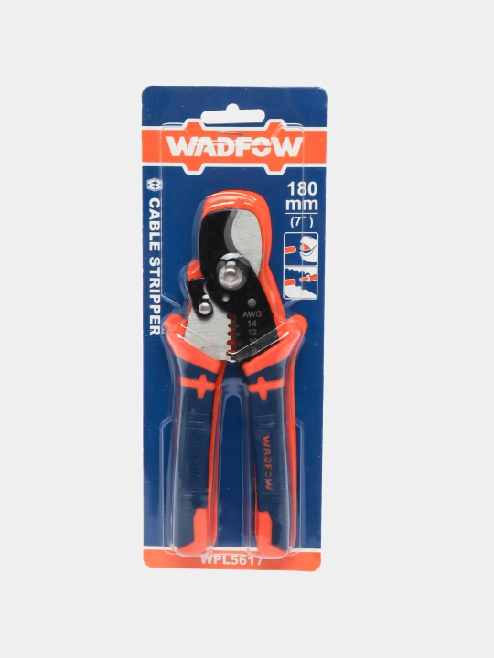 Клещи для удаления изоляции, 180 мм Wadfow WPL5617