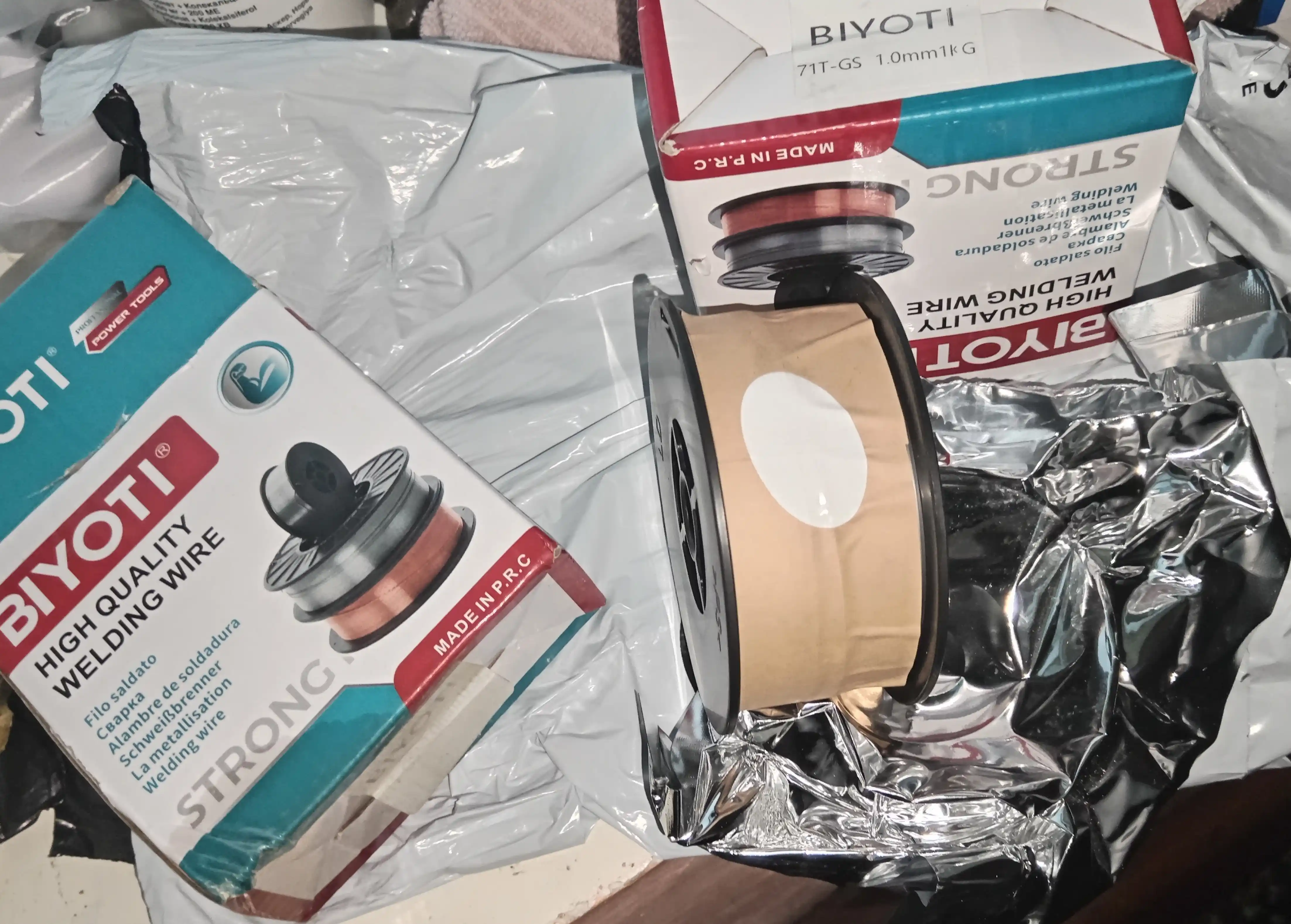 Payvandlash uchun kukunli sim, 1 kg, 1 mm, ART 2051