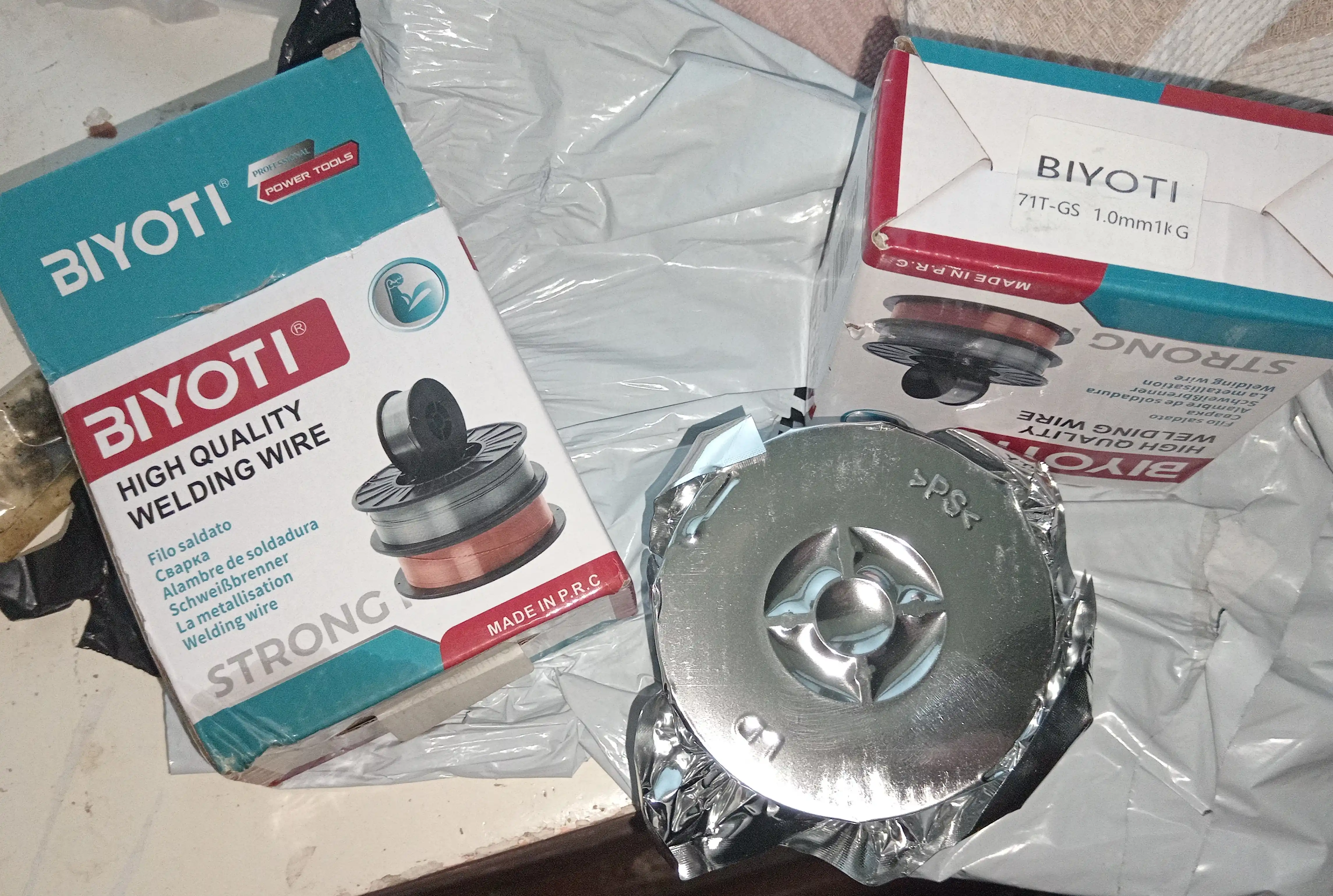 Payvandlash uchun kukunli sim, 1 kg, 1 mm, ART 2051
