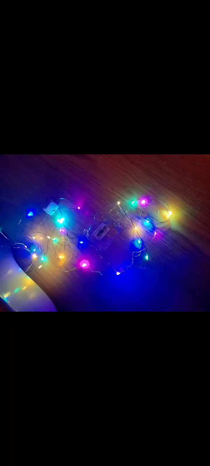Led girlyanda Ramazom bayrami va uyning, ichki bezatish uchun, 1 m, 2 m, 3 m, 5 m, 10 m