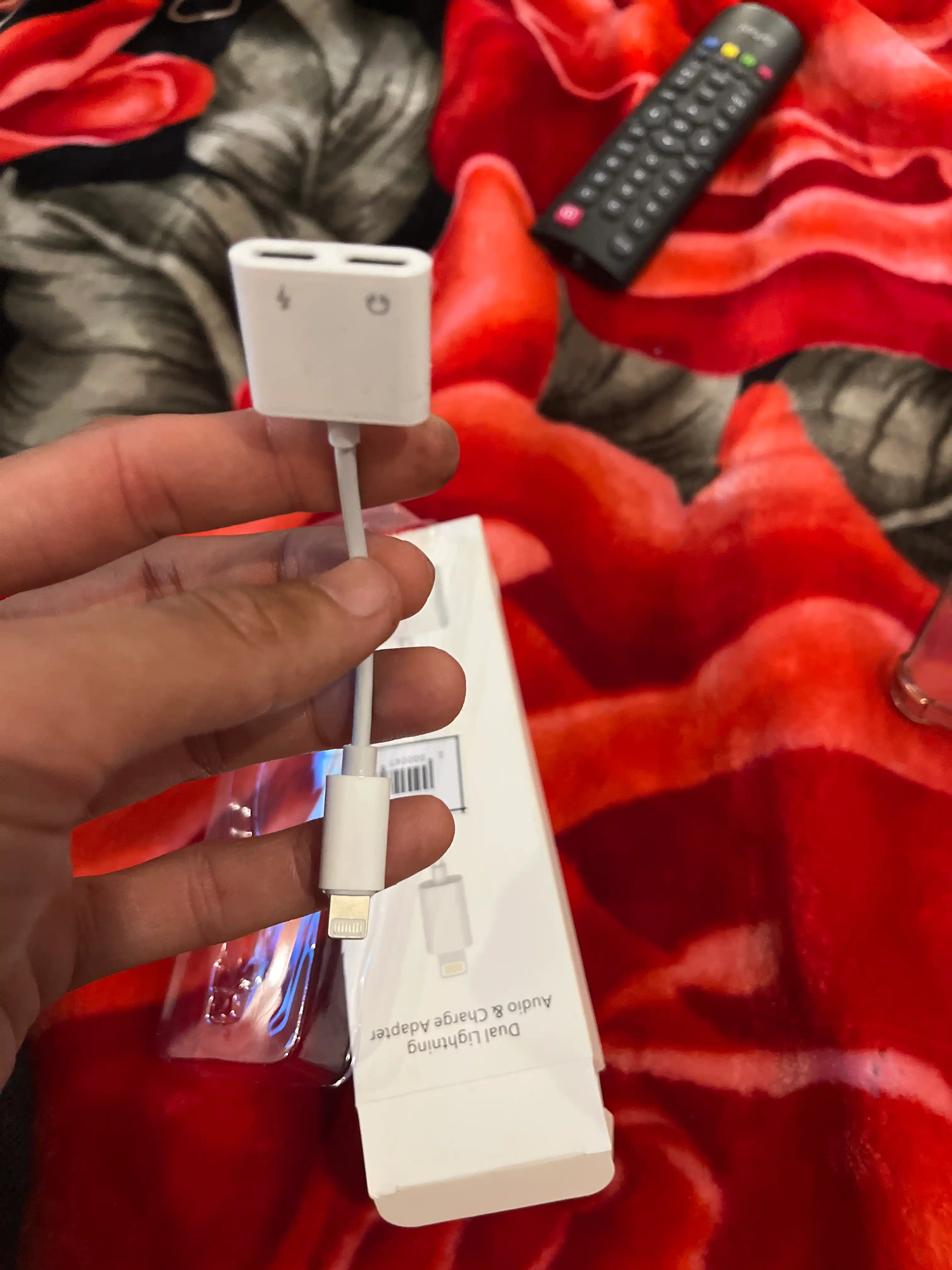 Samsung va iPhone uchun Type-c va Lightning Adapter audio ulagich, quloqchinlar uchun