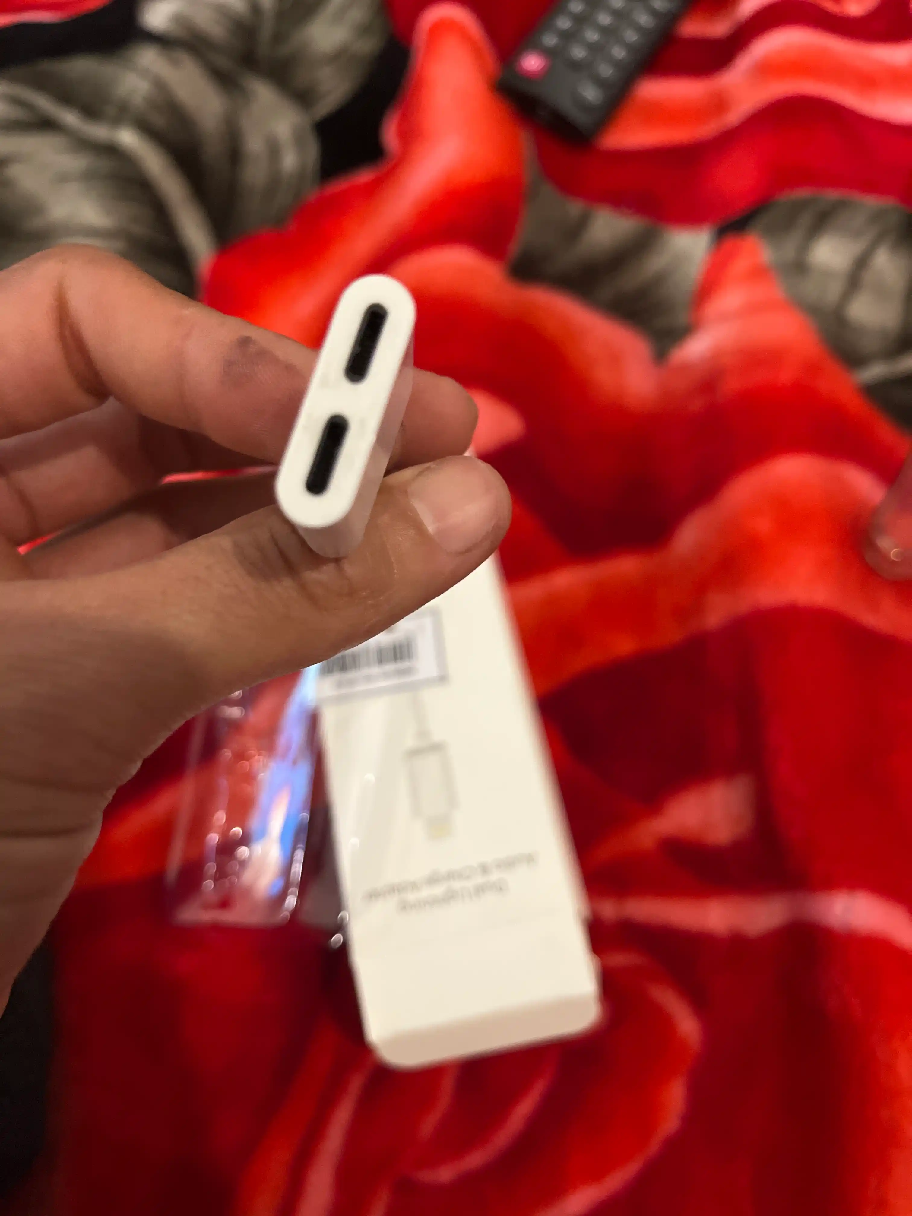 Samsung va iPhone uchun Type-c va Lightning Adapter audio ulagich, quloqchinlar uchun