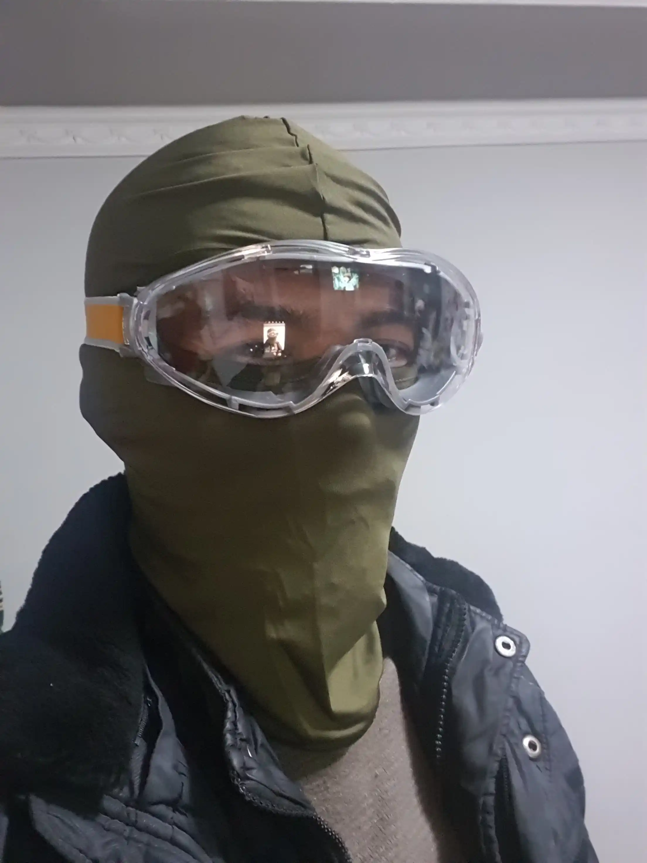 Balaklava shlem osti, universal, niqob