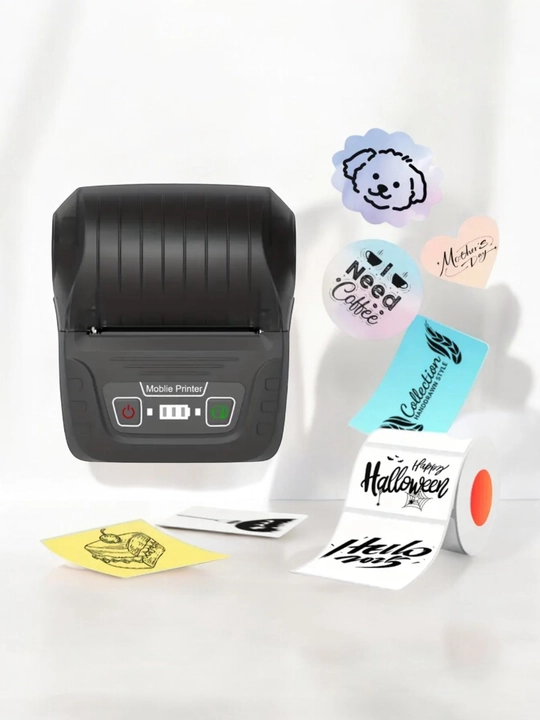 Termoprinter SINMARK SK58 chek va shitrix etiketkalar uchun, Bluetooth boshqaruvi bilan - 