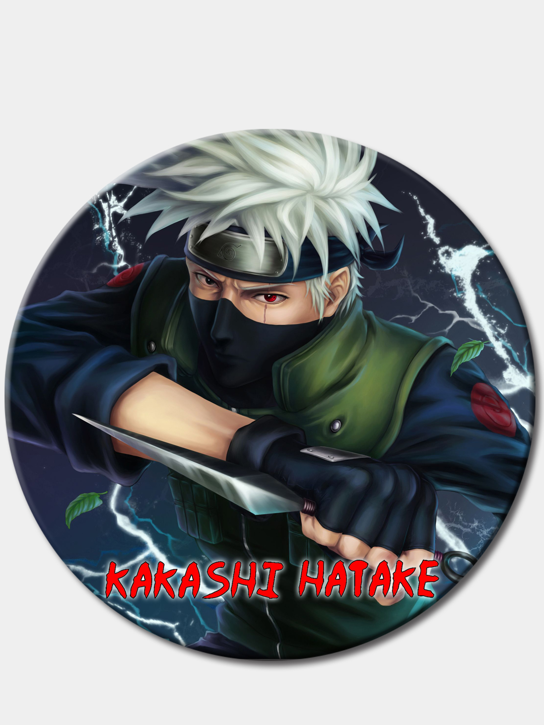 Kakashi Hatake tasvirlangan belgi