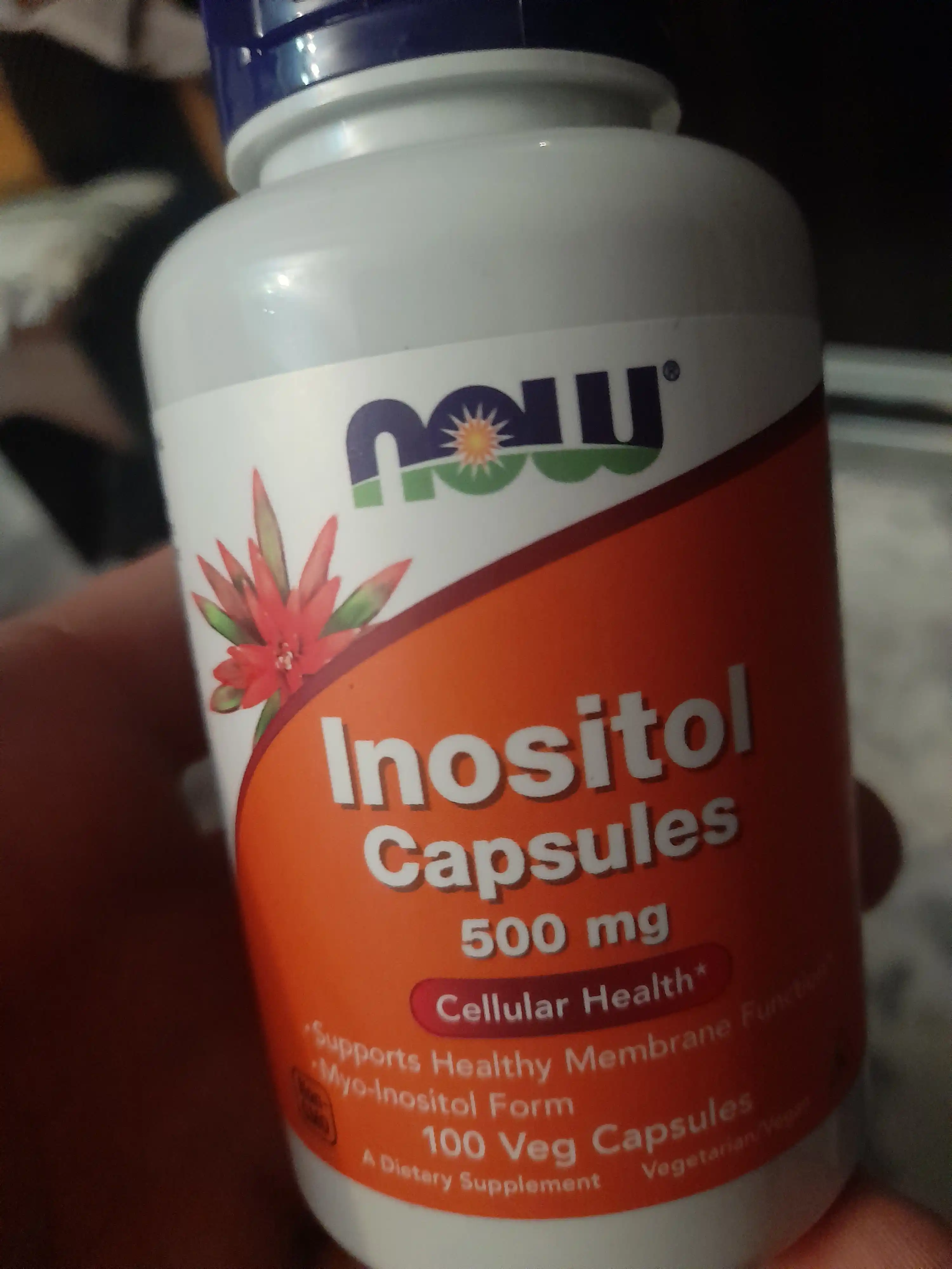 Inozitol Now Foods Inositol 500 mg USA, 100 kapsula