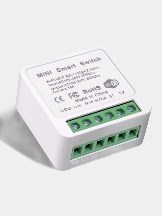 Aqlli rele eWeLink Smart Switch, Wi - Fi orqali qurilmani boshqarish, Google