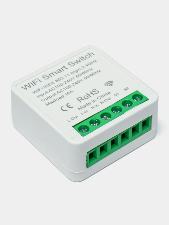 Aqlli rele eWeLink Smart Switch, Wi - Fi orqali qurilmani boshqarish, Google