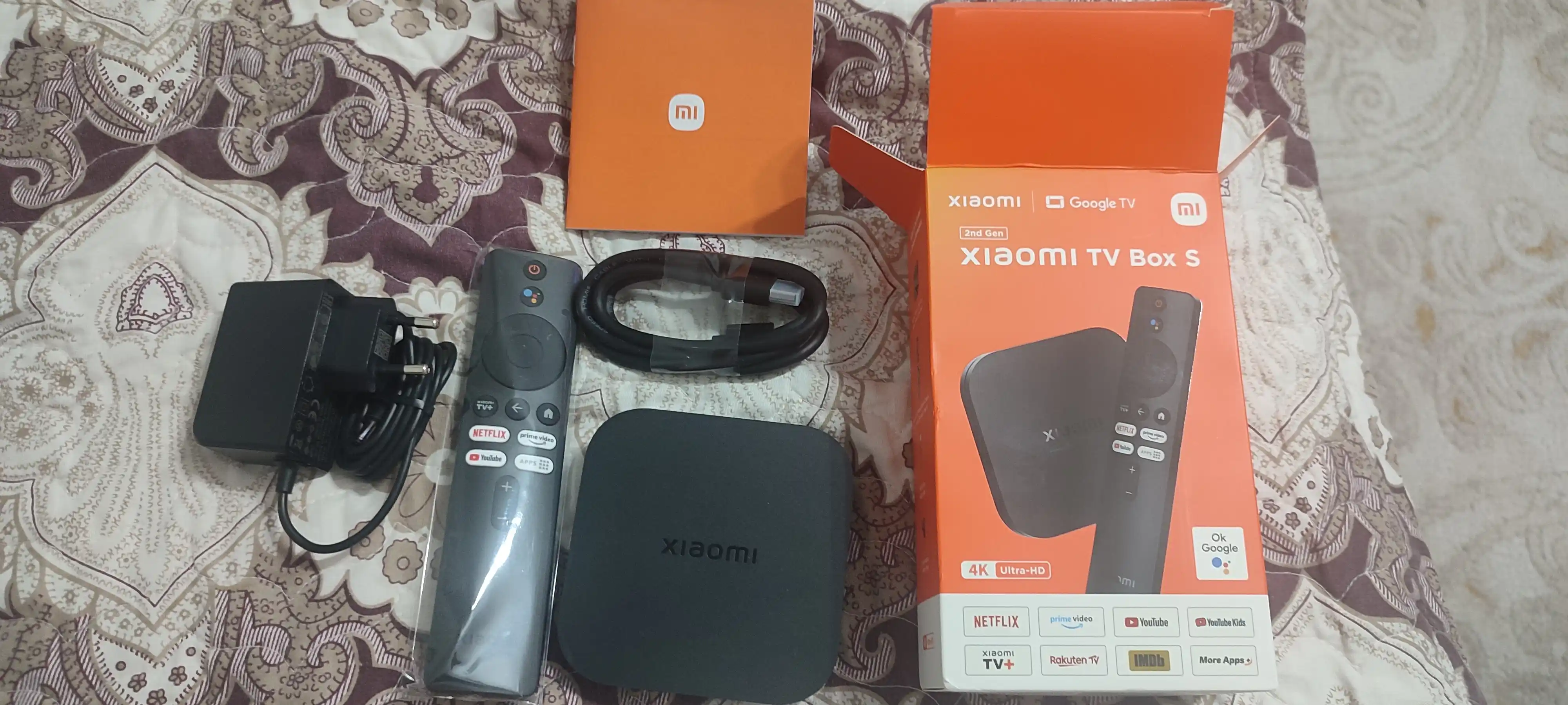 ТВ-приставка Xiaomi Mi TV Box S 2nd Gen Global версия 4k