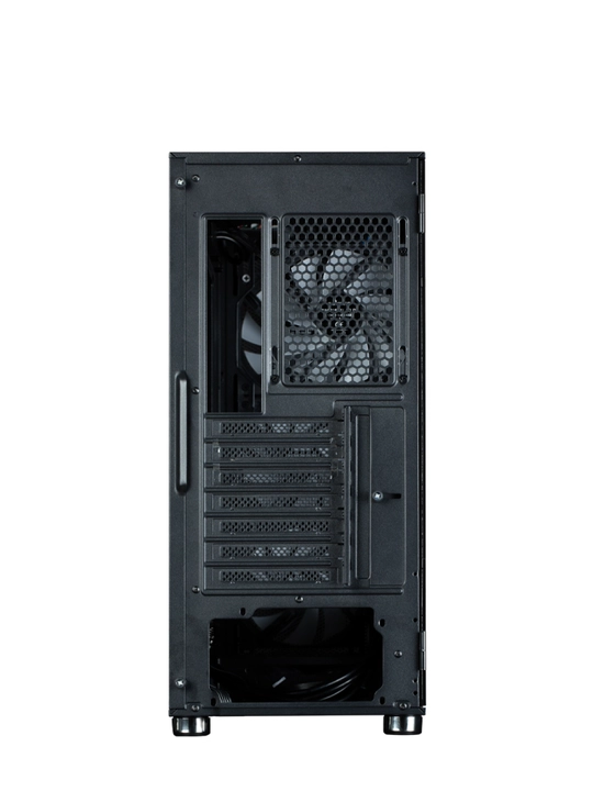 Компьютерный корпус Zalman I3NEOARGB, без БП, 4 кулера в комплекте, стекло, ARGB подсветка
