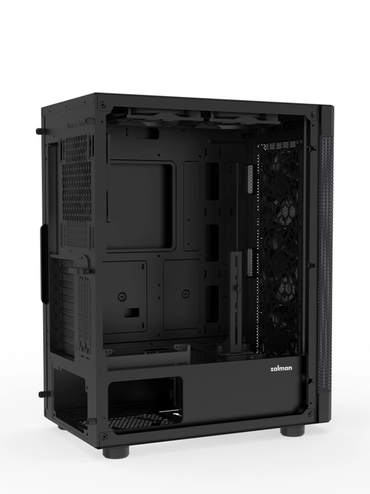Компьютерный корпус Zalman I4, Mid Tower, Без БП, 6 кулеров в комлекте, сетчатые панели