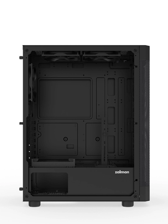 Компьютерный корпус Zalman I4, Mid Tower, Без БП, 6 кулеров в комлекте, сетчатые панели