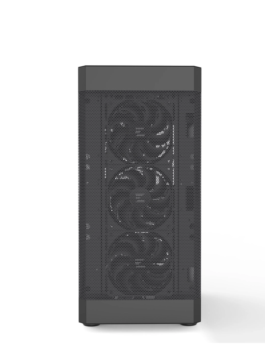 Компьютерный корпус Zalman I4, Mid Tower, Без БП, 6 кулеров в комлекте, сетчатые панели