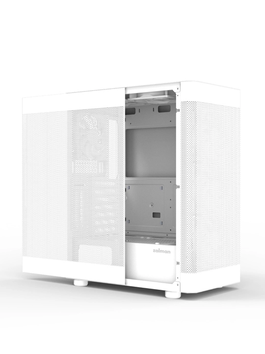 Компьютерный корпус Zalman I4, Mid Tower, Без БП, 6 кулеров в комлекте, сетчатые панели
