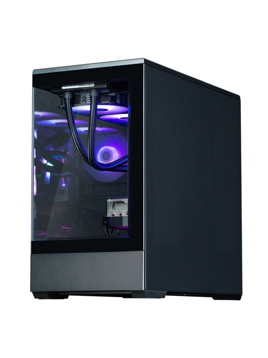 Zalman P30 BLACK V2 korpusi, 3 ventilyator, oyinlar uchun Micro-ATX toplami 