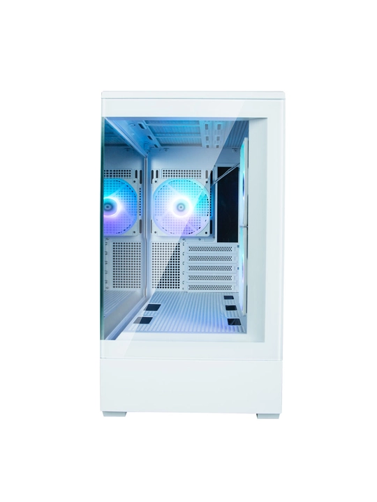 Zalman P30 BLACK V2 korpusi, 3 ventilyator, oyinlar uchun Micro-ATX toplami 