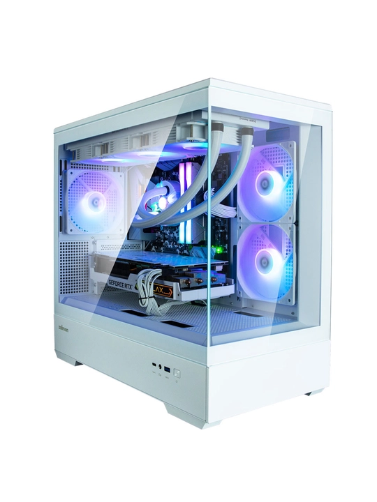 Zalman P30 BLACK V2 korpusi, 3 ventilyator, oyinlar uchun Micro-ATX toplami 