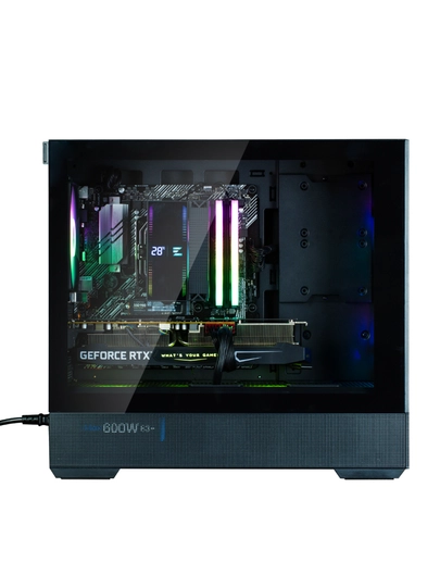 Компьютерный корпус Zalman P30 AIR BTF, 3 кулера в комплекте, сеточный,ARGB подсветка 