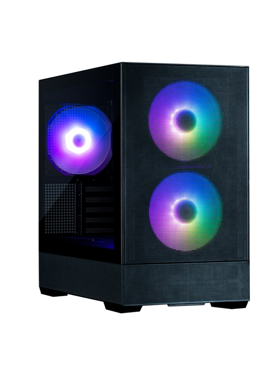 Компьютерный корпус Zalman P30 AIR BTF, 3 кулера в комплекте, сеточный,ARGB подсветка 