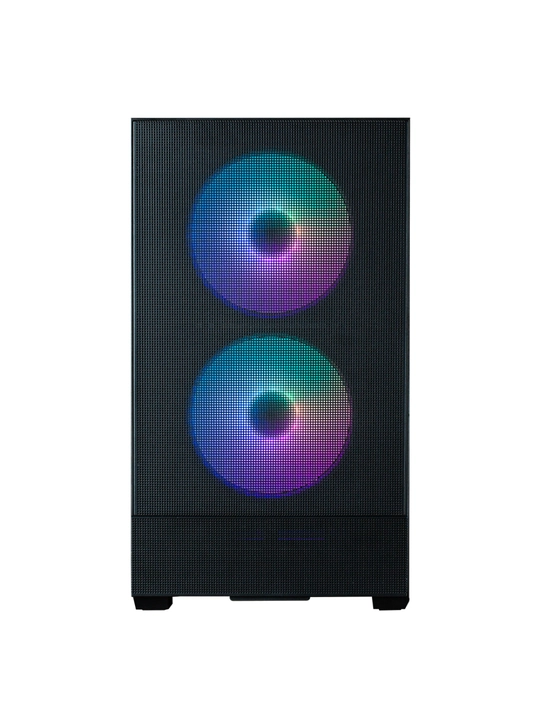 Компьютерный корпус Zalman P30 AIR BTF, 3 кулера в комплекте, сеточный,ARGB подсветка 