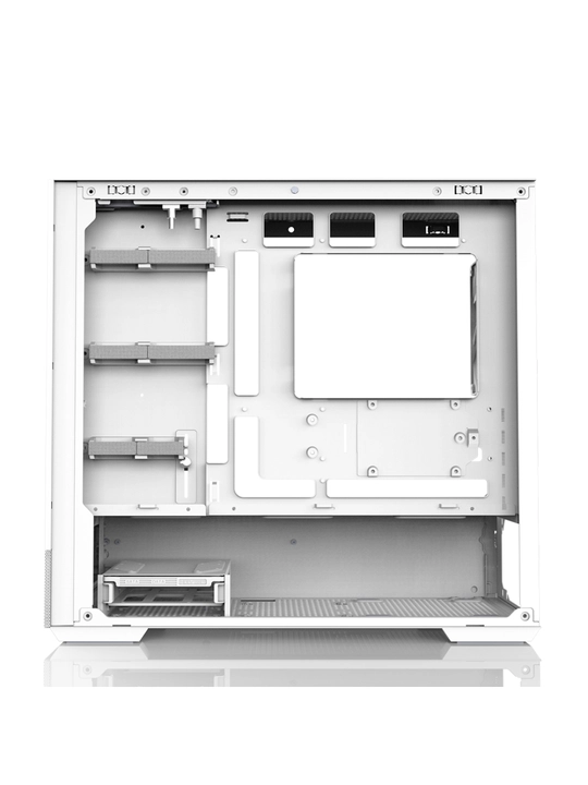 Zalman P30 AIR BTF kompyuter korpusi, komplektdagi 3 ta kuler,  torli, ARGB yoritgich 