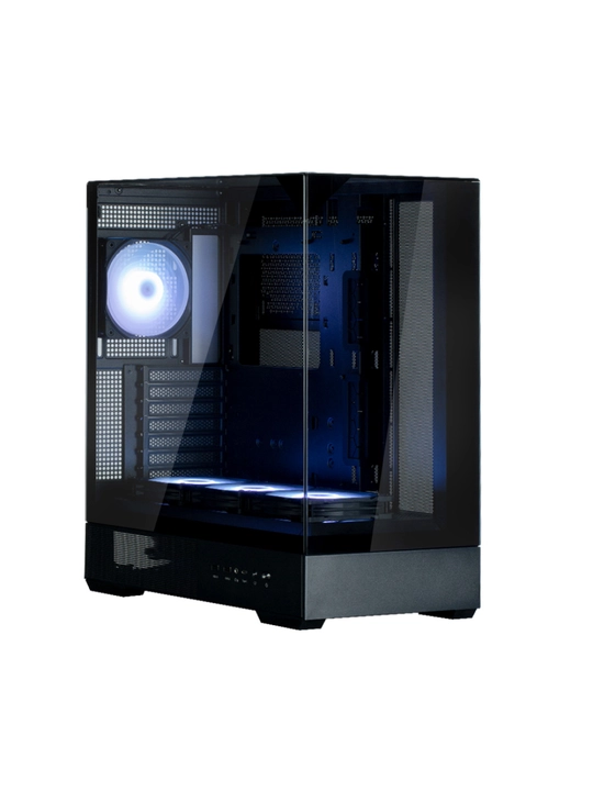 Zalman P40 Prism kompyuter korpusi, komplektdagi 1 ta kulera, shisha, ARGB yoruglik