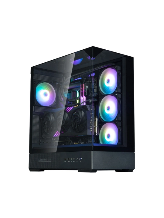 Zalman P40 Prism kompyuter korpusi, komplektdagi 1 ta kulera, shisha, ARGB yoruglik