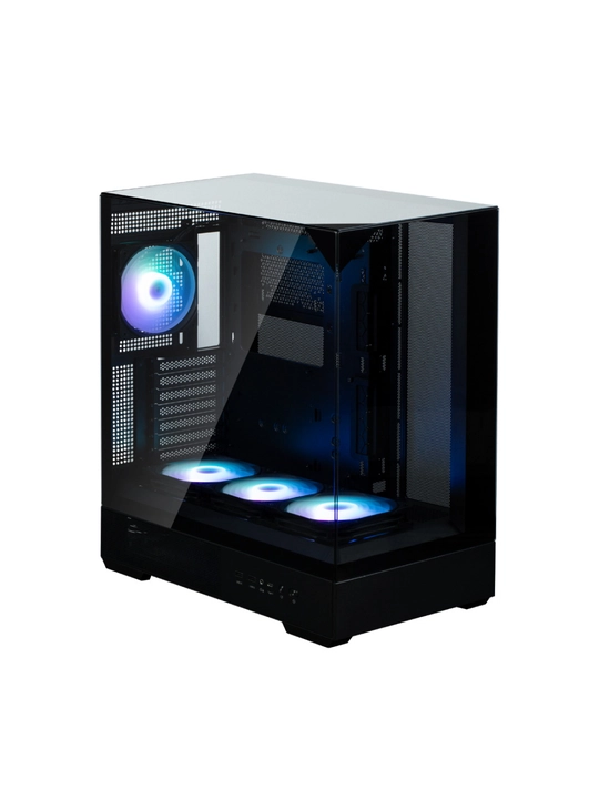 Zalman P40 Prism kompyuter korpusi, komplektdagi 1 ta kulera, shisha, ARGB yoruglik