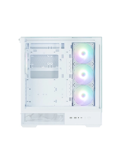 Zalman P40 Prism kompyuter korpusi, komplektdagi 1 ta kulera, shisha, ARGB yoruglik