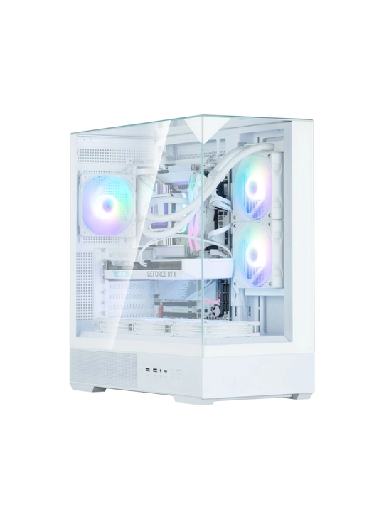 Zalman P40 Prism kompyuter korpusi, komplektdagi 1 ta kulera, shisha, ARGB yoruglik