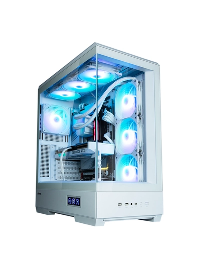 Zalman P50 DS kompyuter korpusi, to‘plamda 4 ta sovutgich, shisha, ARGB yoritgichi