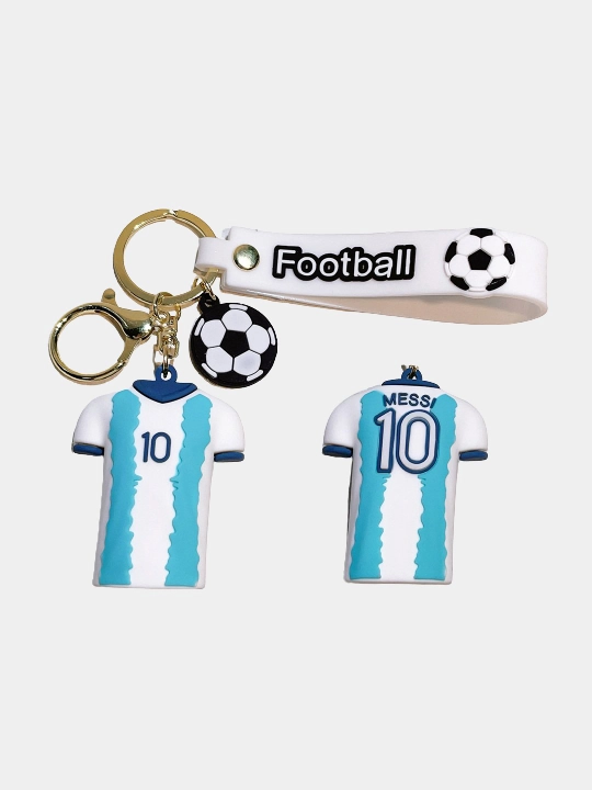 Futbol forma kalit ilgichi "Messi", "Neymar", "Mbappe" - 