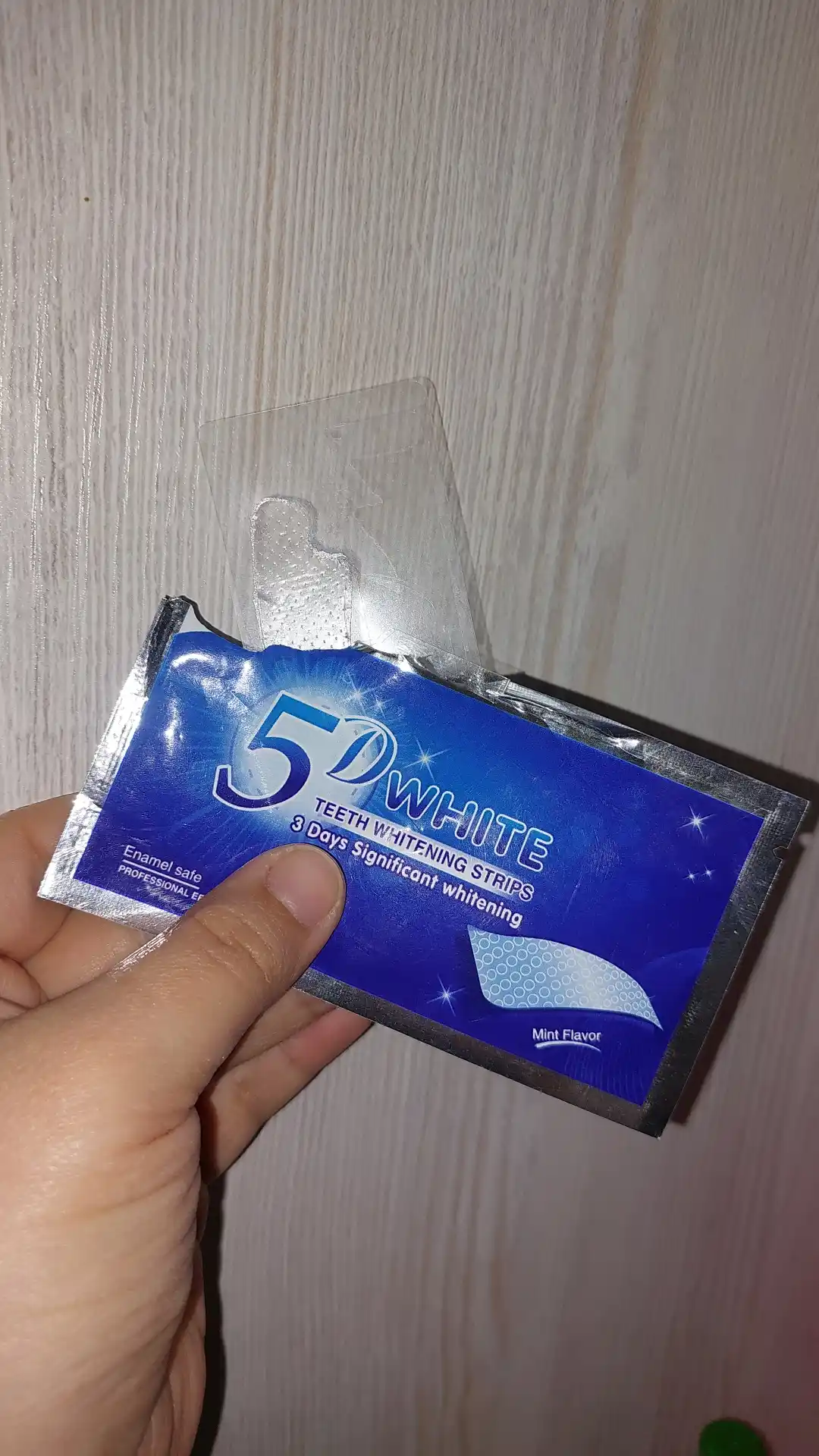 Отбеливающие полоски для зубов 5D White, 7 шт