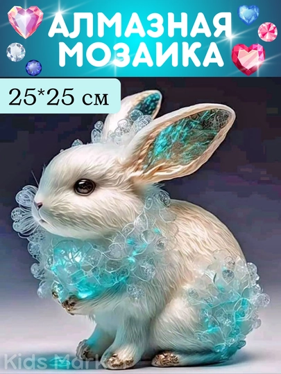 Алмазная мозаика, картина из алмазов, детский набор для творчества — TOYMAG-ALMAZ25-ЛИМОН