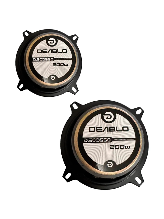 Kolonkalar Estrade Deablo eco550, 200 Vt, 13 sm, NEXIA3, GAZEL, ISUZU, NIVA, LADA uchun