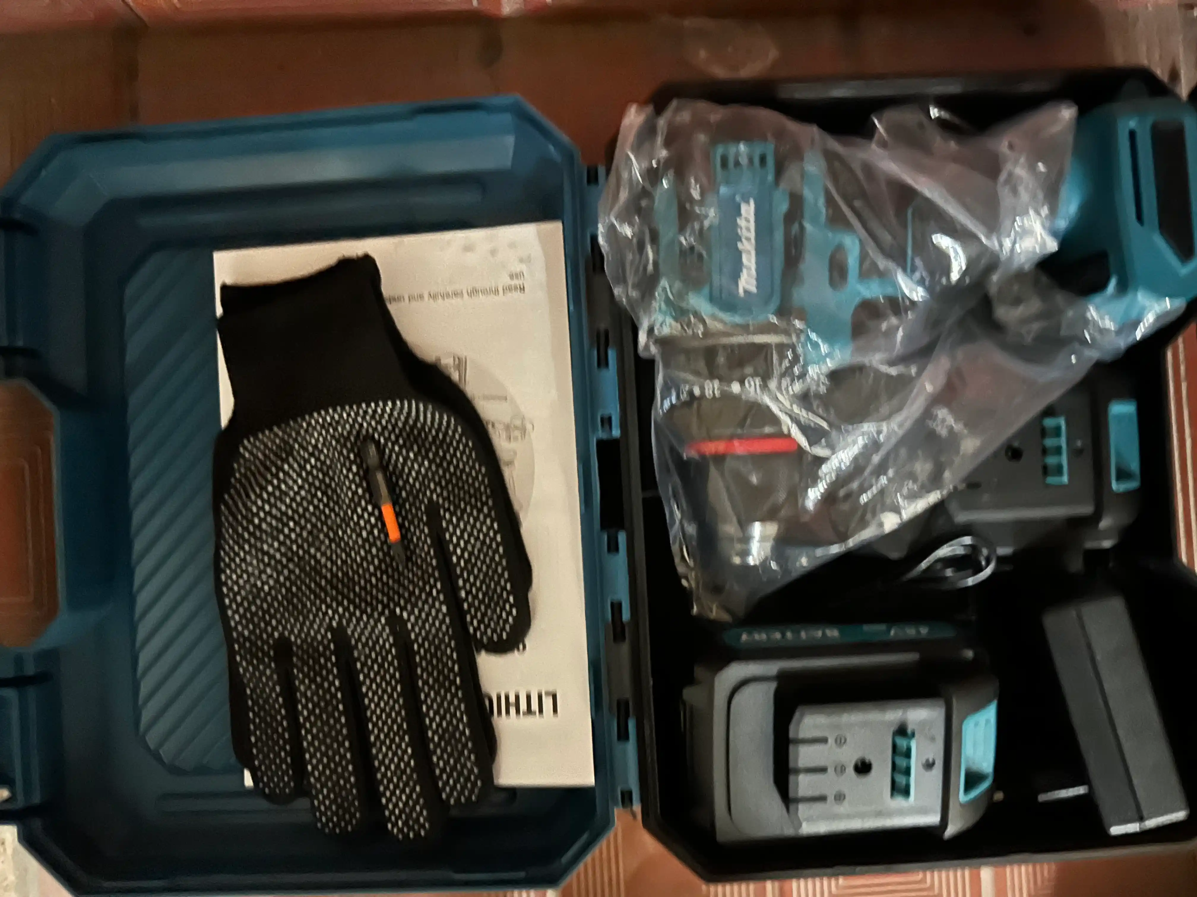 Drel-shurupovert akkumulyatorli 48V, cho‘tkasiz motor, 2 Li-ion akkumulyator