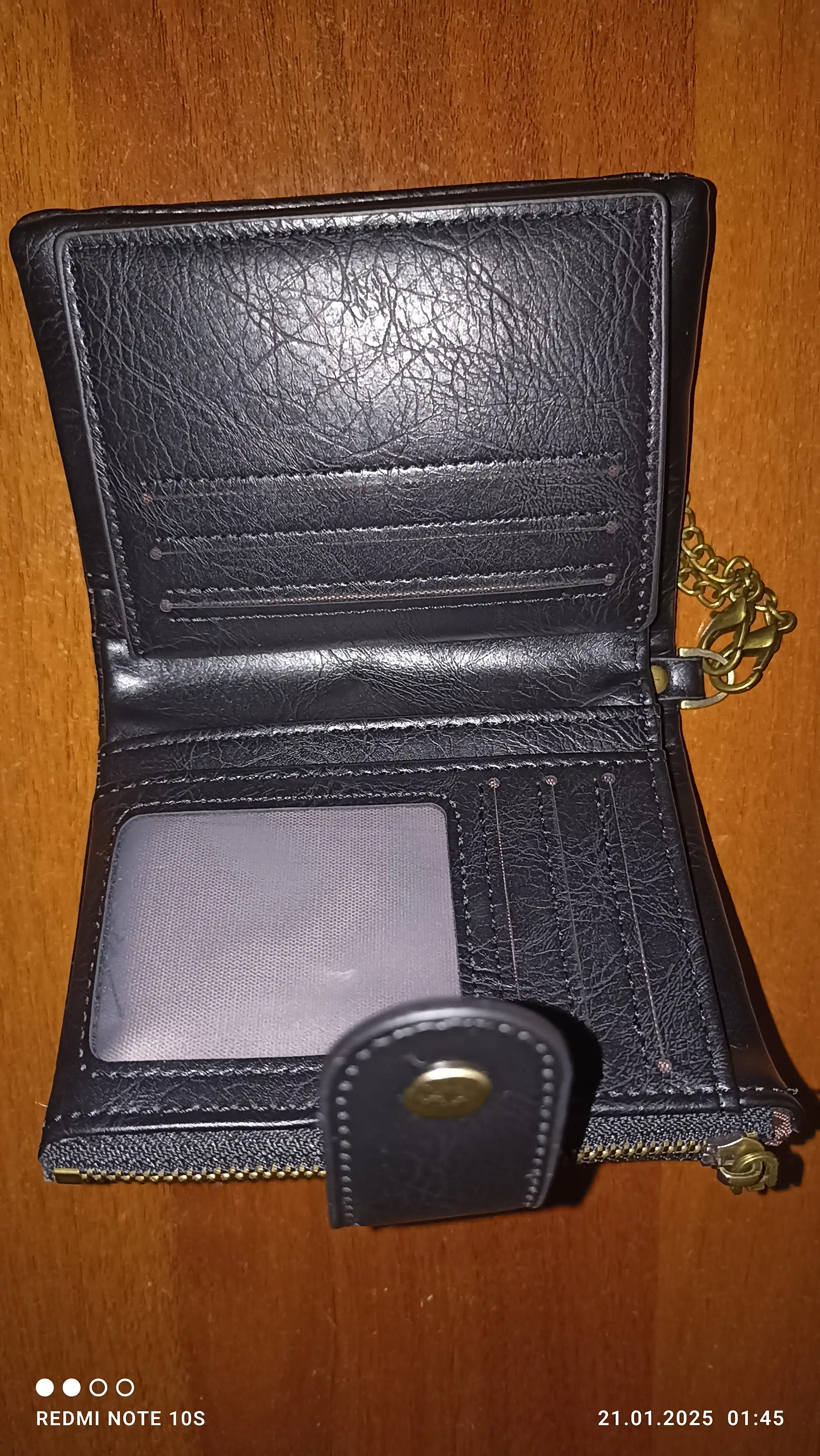 Erkaklar hamyoni Baellerry Modern, qora rang