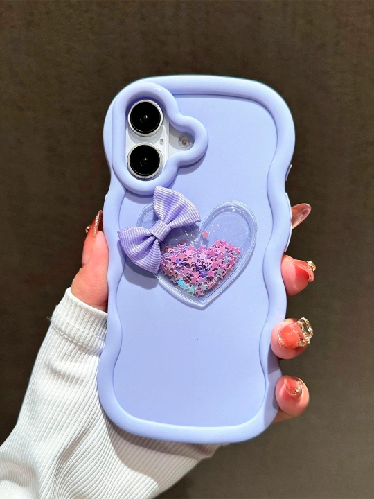 G'ilof iPhone uchun, yurak 7, 8, 11, 12, 13, 14, 15, se, xs, xr, pro, max, plus, mini - 