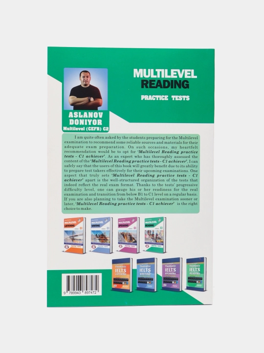 Multilevel top Mock Listening, Reading, Practice tests, Achiever C1 with answers