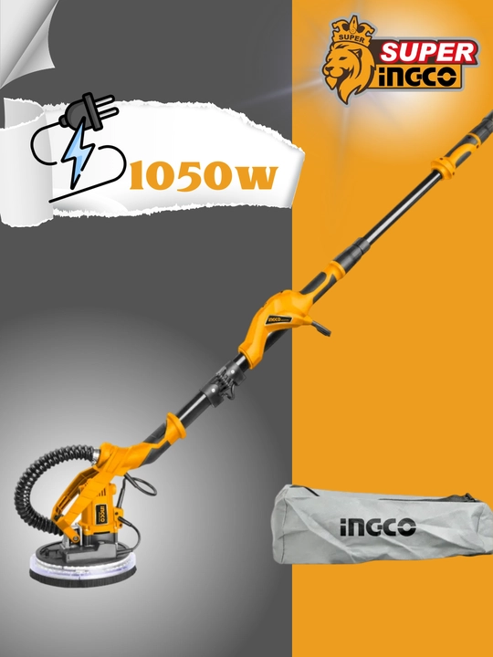 Шлифовальная машина для стен Ingco Industrial DWS10501 Жираф, 1050 Вт - 