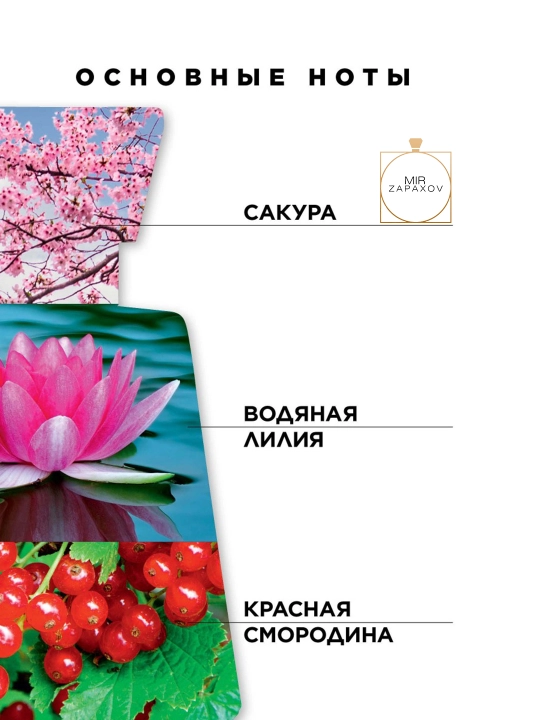Ayollar uchun parfyumeriya suvi KAORI, 55 ml
