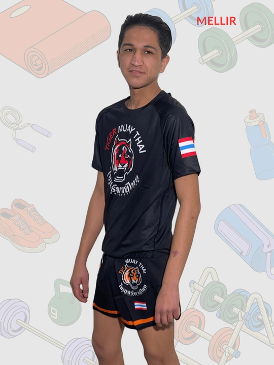 MUAY THAI Kattalar va Bolalar uchun kiyim mayka va shortik