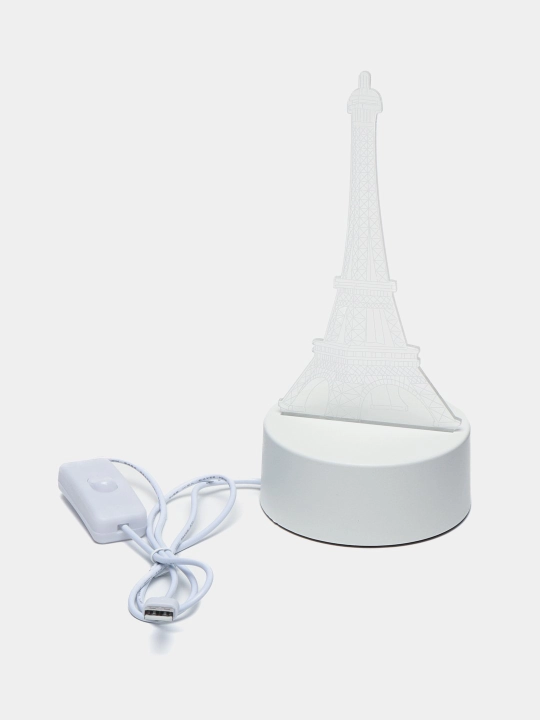 3D chiroq LED tungi chiroq, USB
