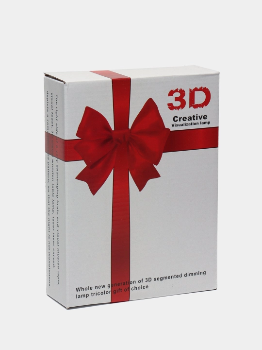3D chiroq LED tungi chiroq, USB