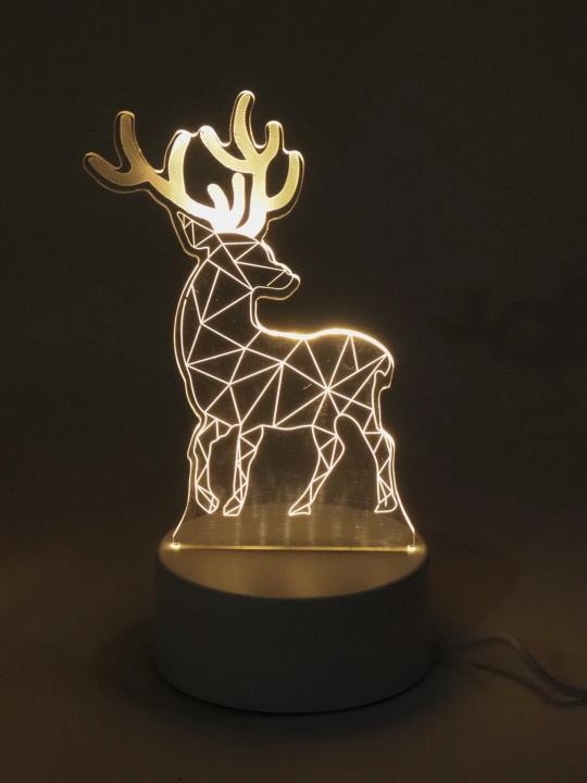 3D chiroq LED tungi chiroq, USB