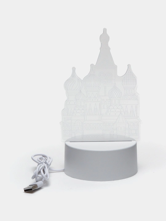 3D chiroq LED tungi chiroq, USB