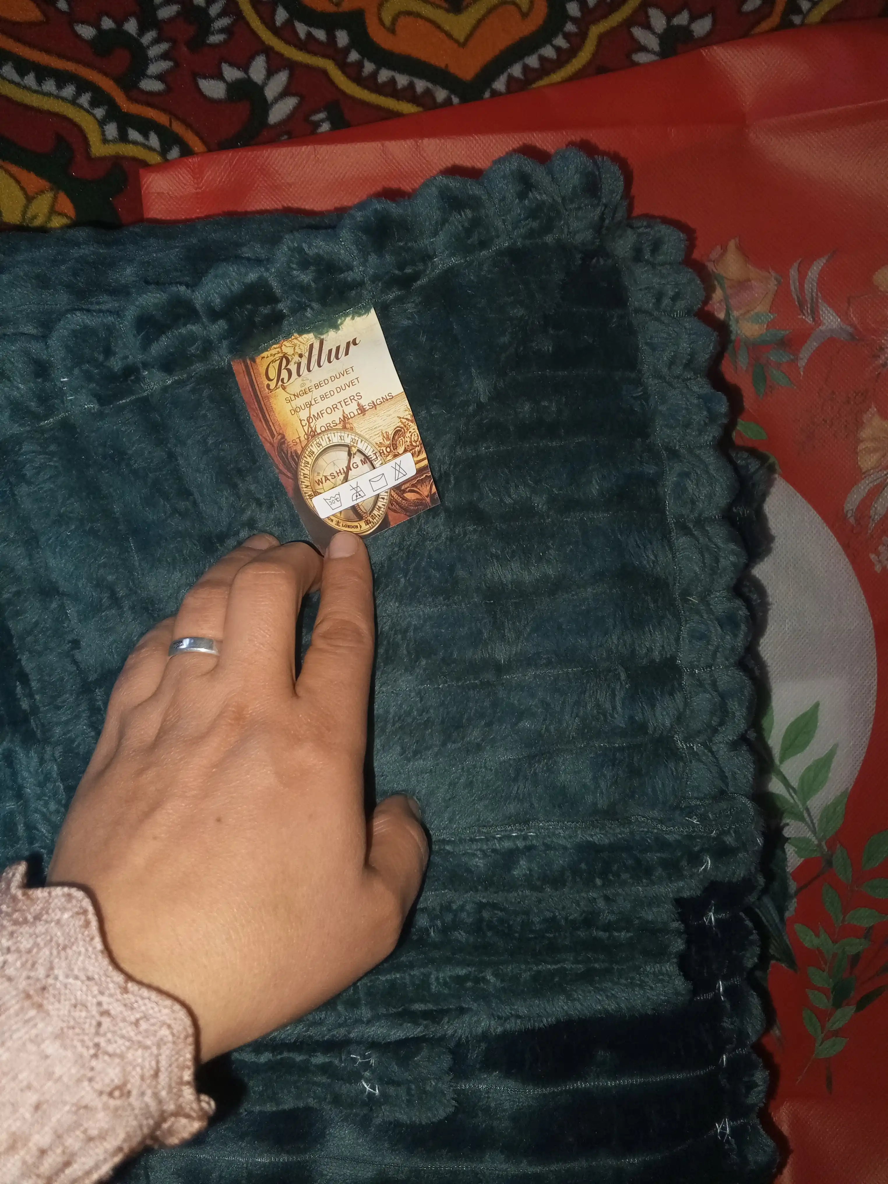 Ko'rpa ikki kishilik, yumshoq Velsoft Four Seasons, velsoftdan, 200 * 235 sm