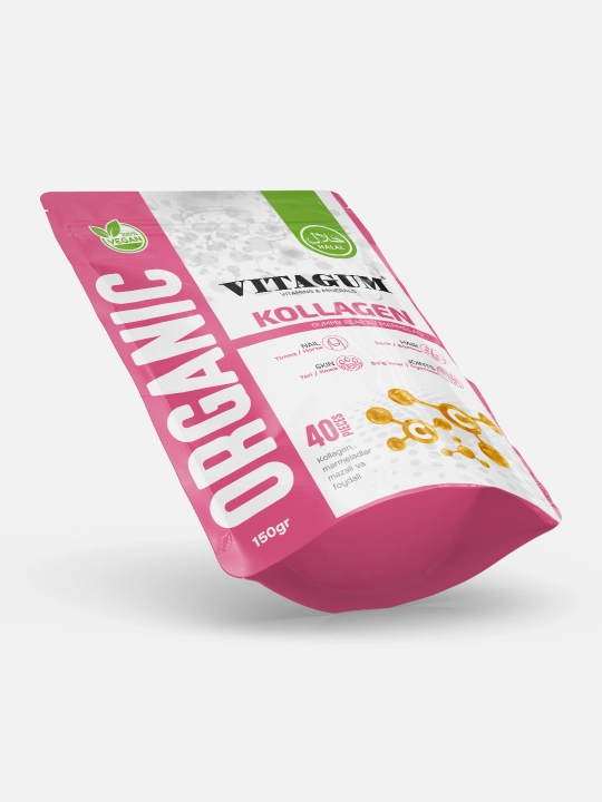 Vitagum Organic Kollagen, marmelad Halol